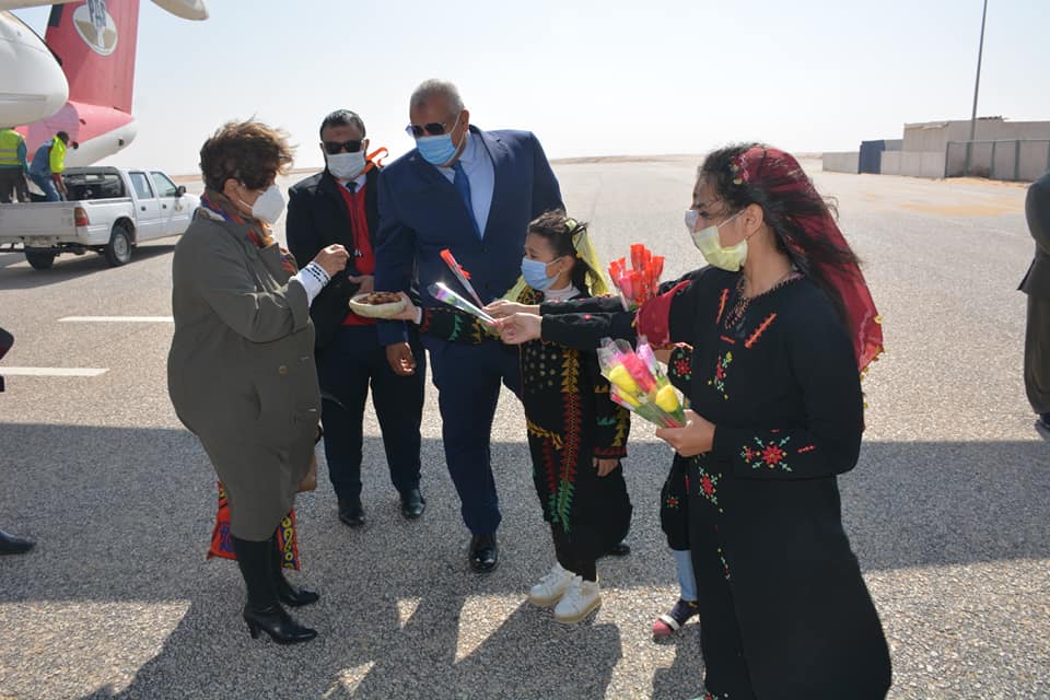 زيارة الوفد السياحي للوادي الجديد 