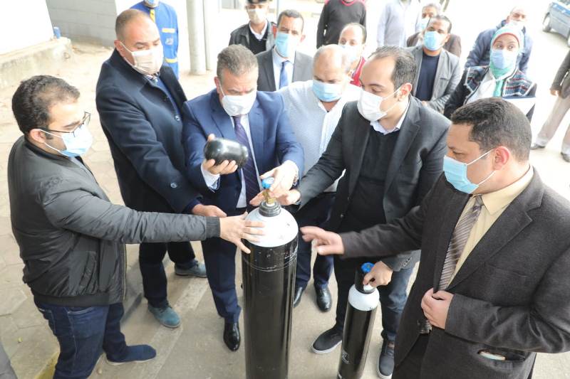إسطوانات الاكسجين الطبي