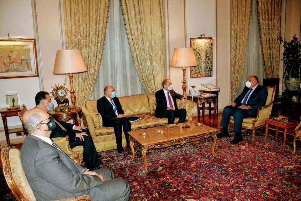وزيري خارجية مصر والأردن