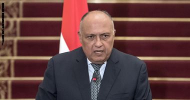 لسفير سامح شكرى، وزير خارجية مصر