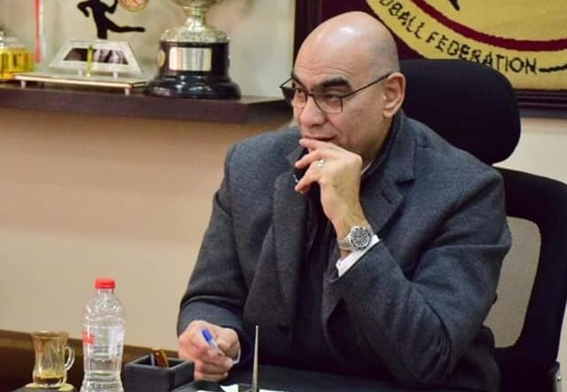 هشام نصر رئيس الاتحاد المصري لكرة اليد