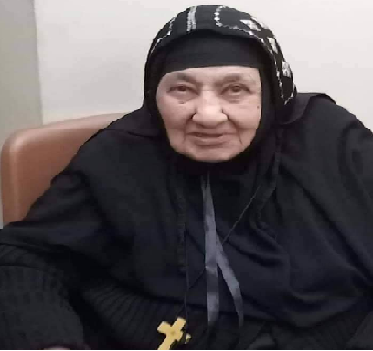 الأم يوستينا الراهبة بدير ابي سيفين 