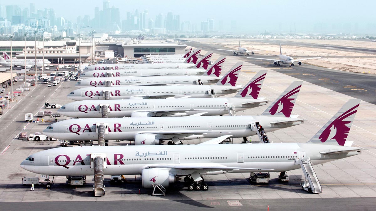 الطيران القطرية توقف نصف أسطولها من طائرات A380