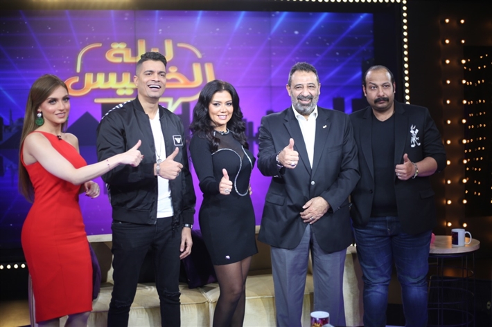 رانيا يوسف ومحمد ثروت وحسن شاكوش ومجدى عبد الغنى 