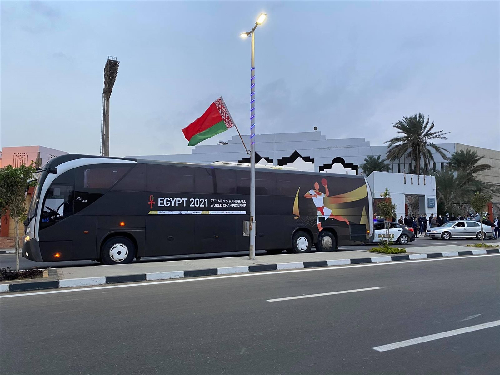 وصول منتخب مصر