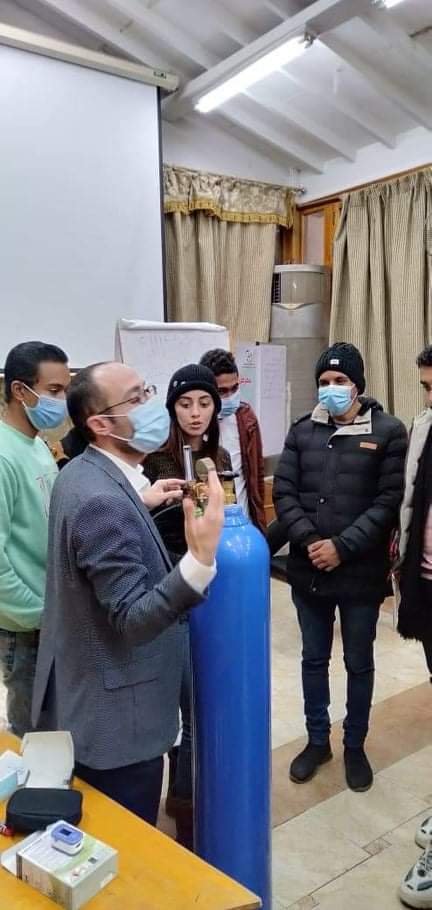 تدريب ائتلاف شباب الصعيد على كيفية التعامل مع جائحة كورونا 