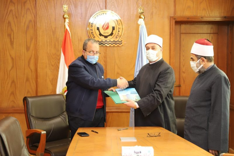 بروتوكول تعاون بين الأوقاف وجامعة السويس لتدريب الأئمة 