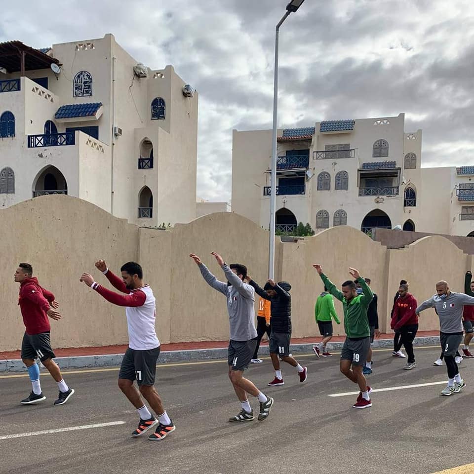مران منتخب قطر