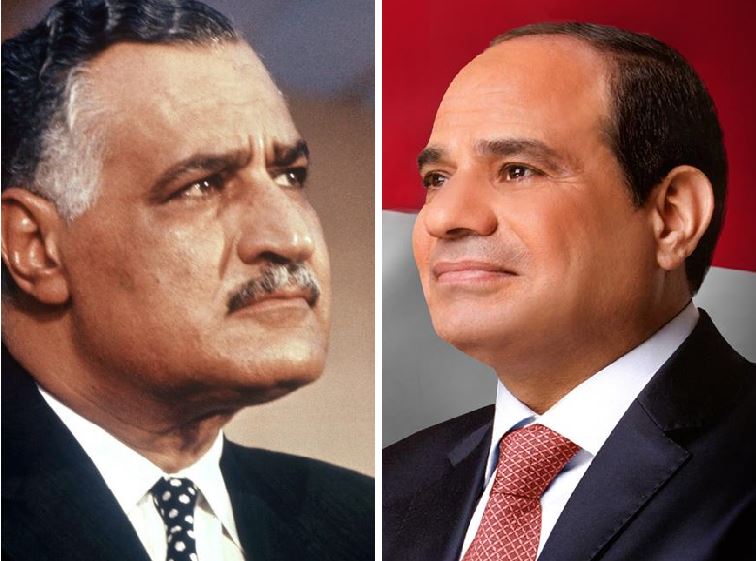 الرئيس السيسى والرئيس عبد الناصر