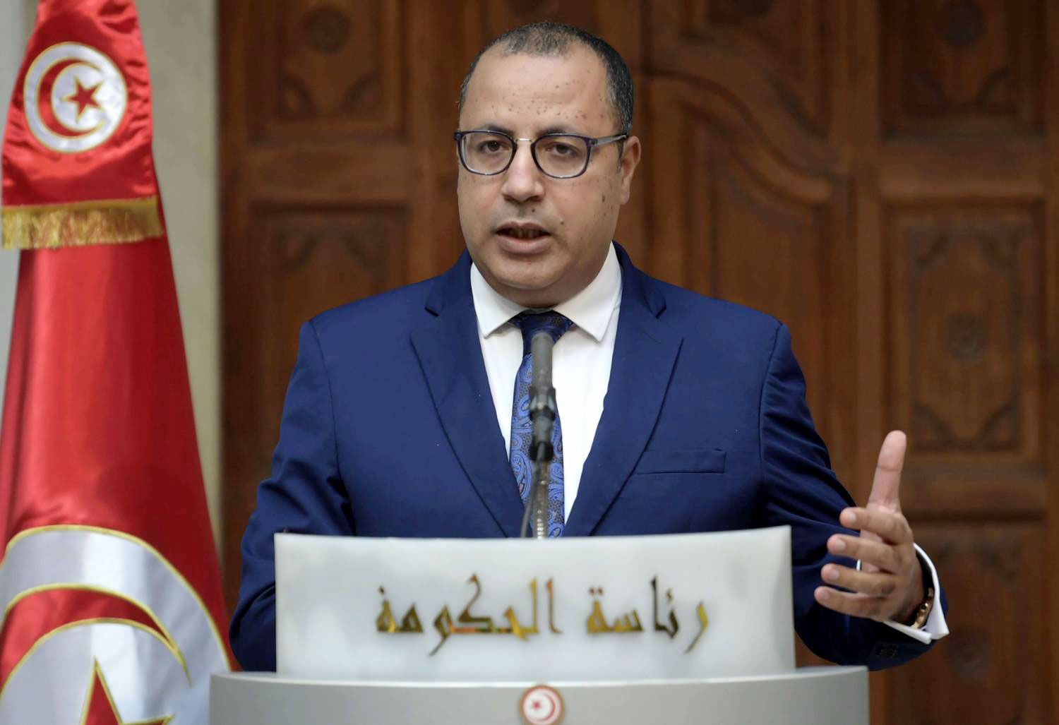 رئيس الحكومة التونسية هشام المشيشي يعلن تعديل وزاري