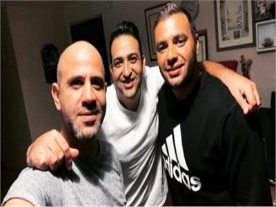 رامى صبرى وتامر حسين وعزيز الشافعى 