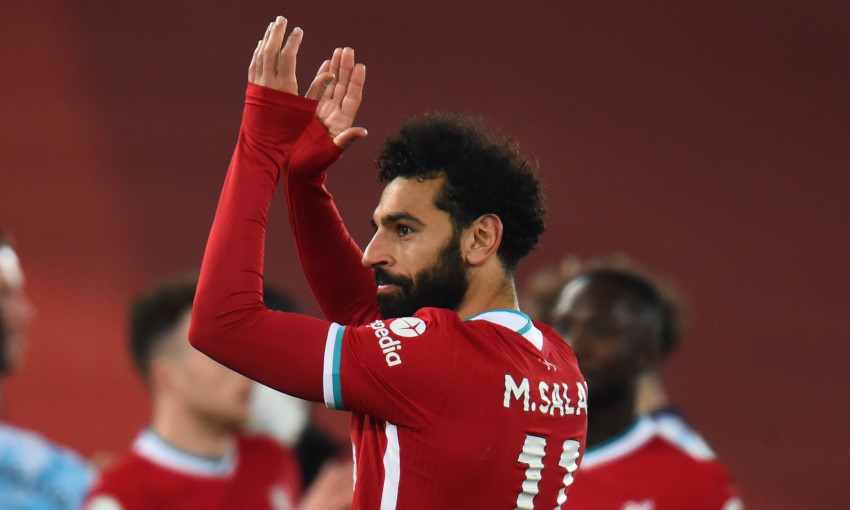 محمد صلاح جناح نادي ليفربول