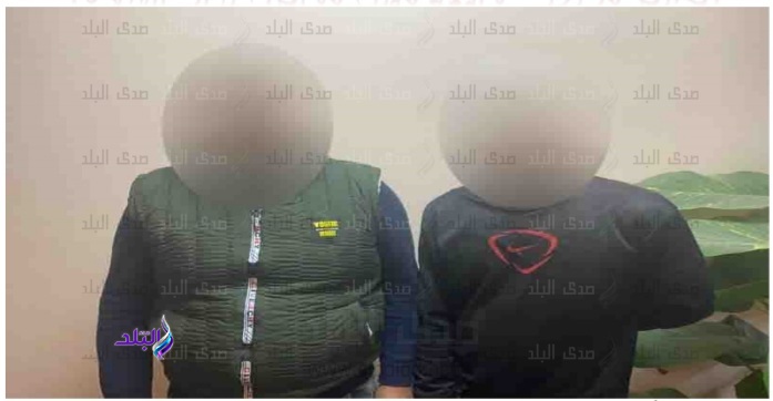 المتهمين في واقعة مقتل عامل واصابه أخر