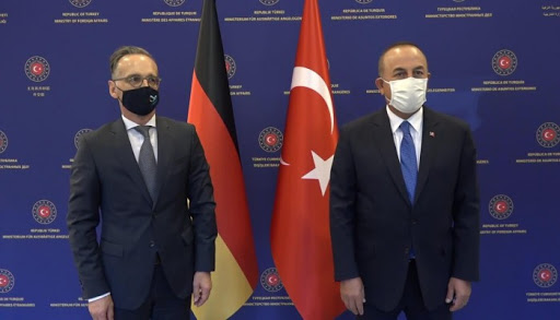 وزير الخارجية التركي ونظيره الألماني