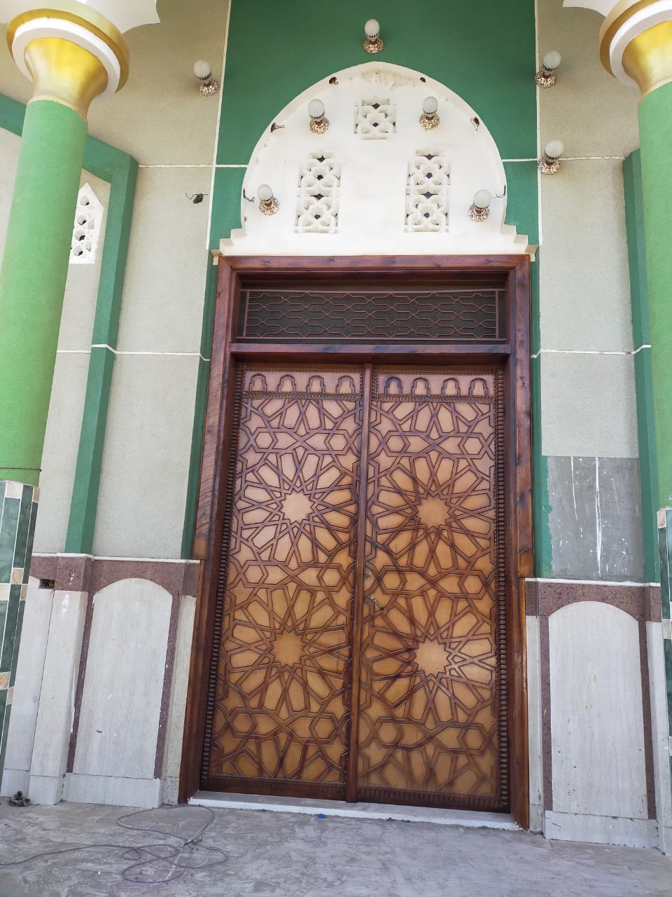 إقتحام مسجد ال البيت بسوهاج