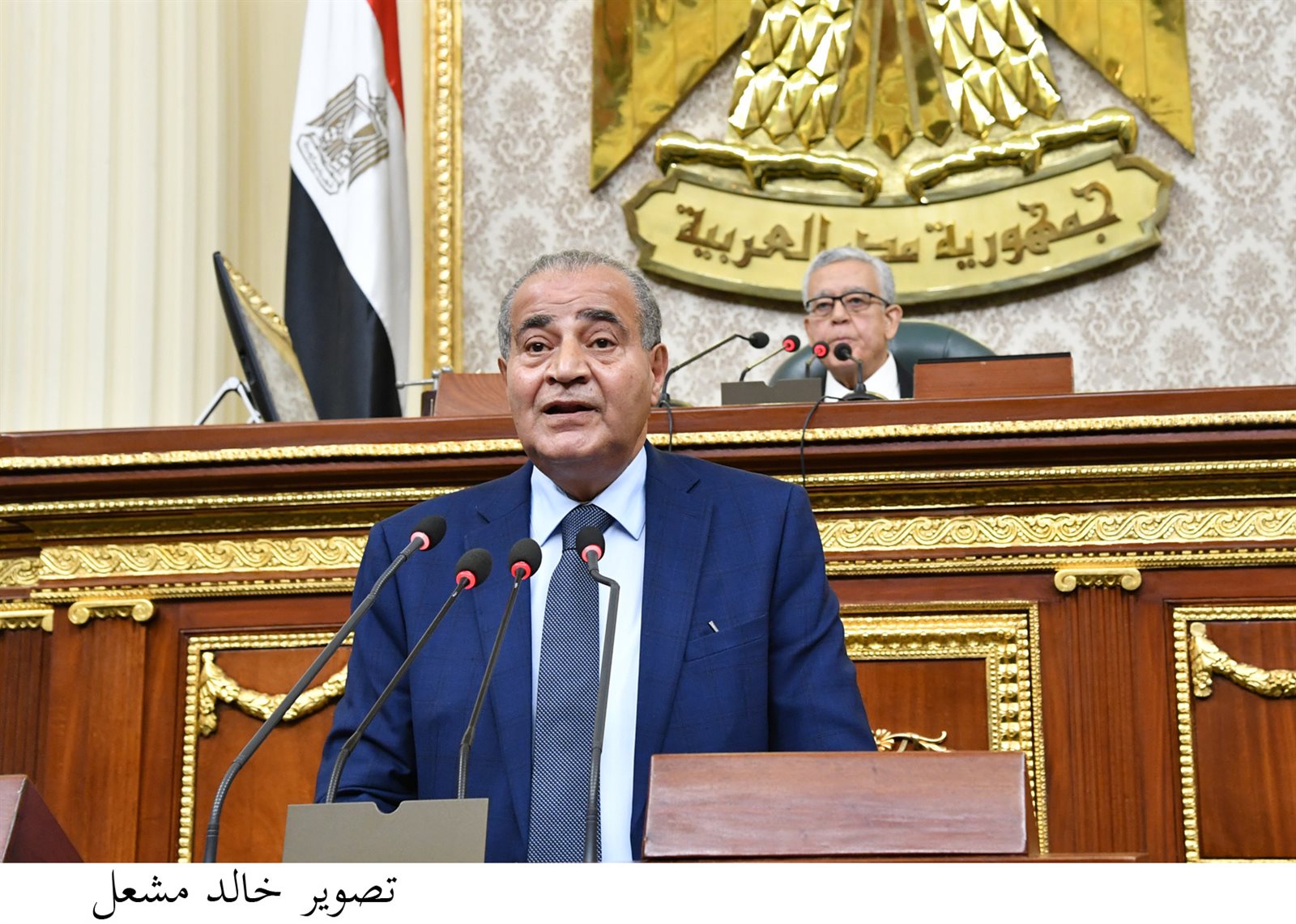 وزير التموين من البرلمان