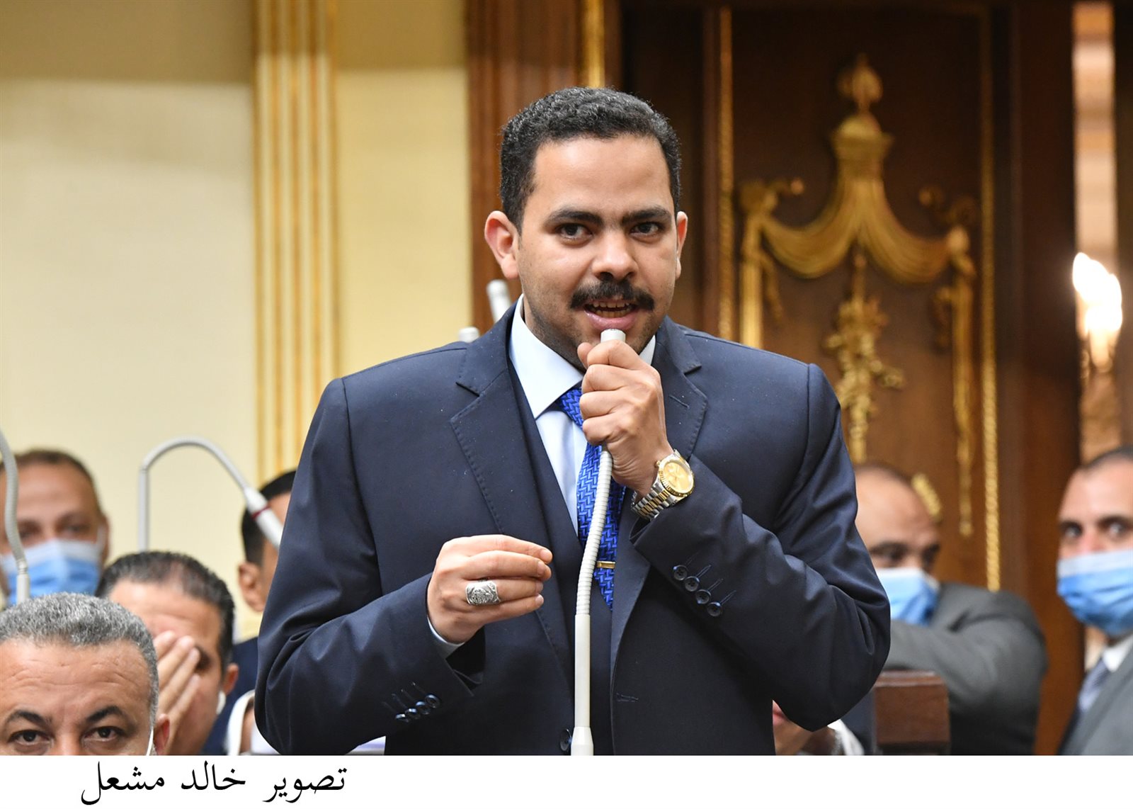  أشرف رشاد، زعيم الأغلبية بالبرلمان