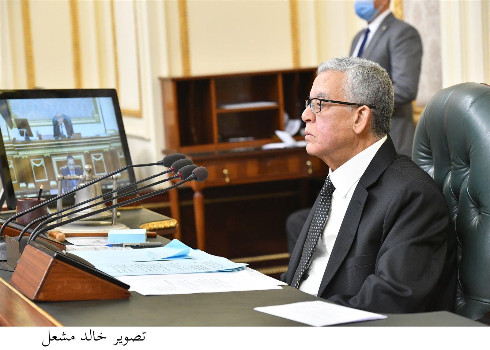 المستشار حنفي جبالي رئيس مجلس النواب