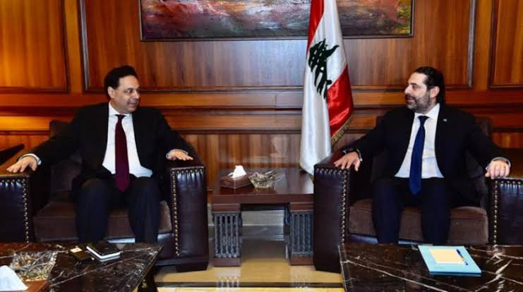 حسان دياب وسعد الحريري 