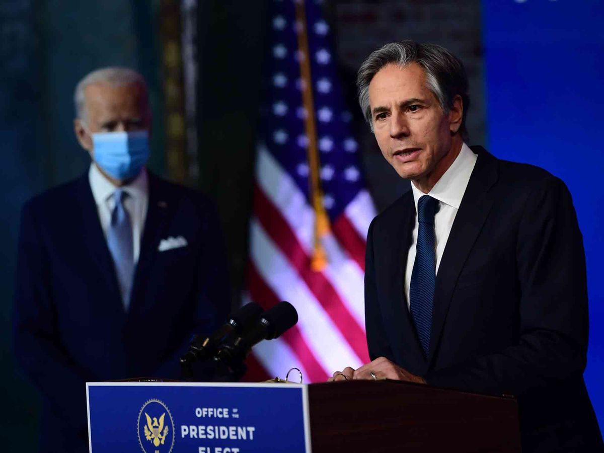 مرشح بايدن لوزارة الخارجية يتعهد بـ الدبلوماسية والتواضع