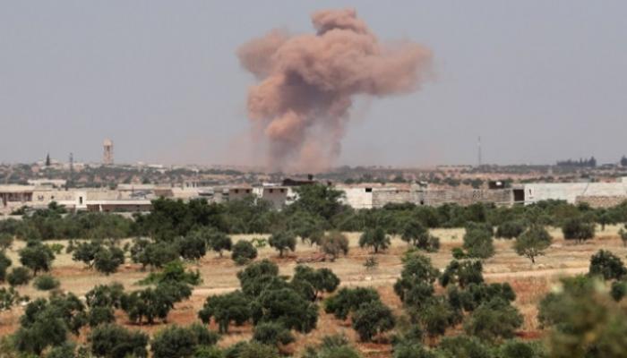 قصف تركي على حلب بسوريا