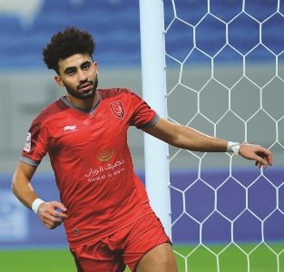 أحمد ياسر المحمدي مع الدحيل