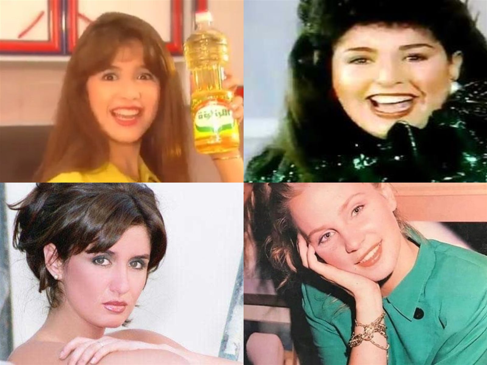 الفنانات قديما 