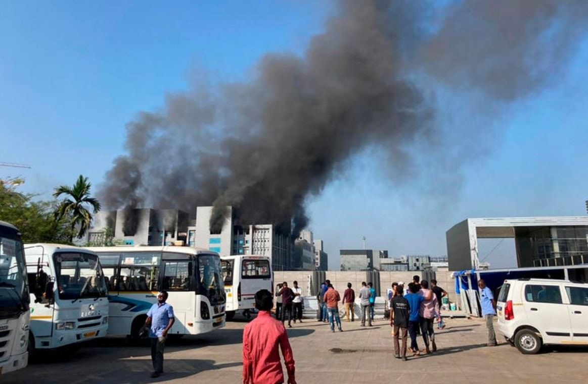 حريق بـ أكبر معهد لانتاج اللقاحات في العالم