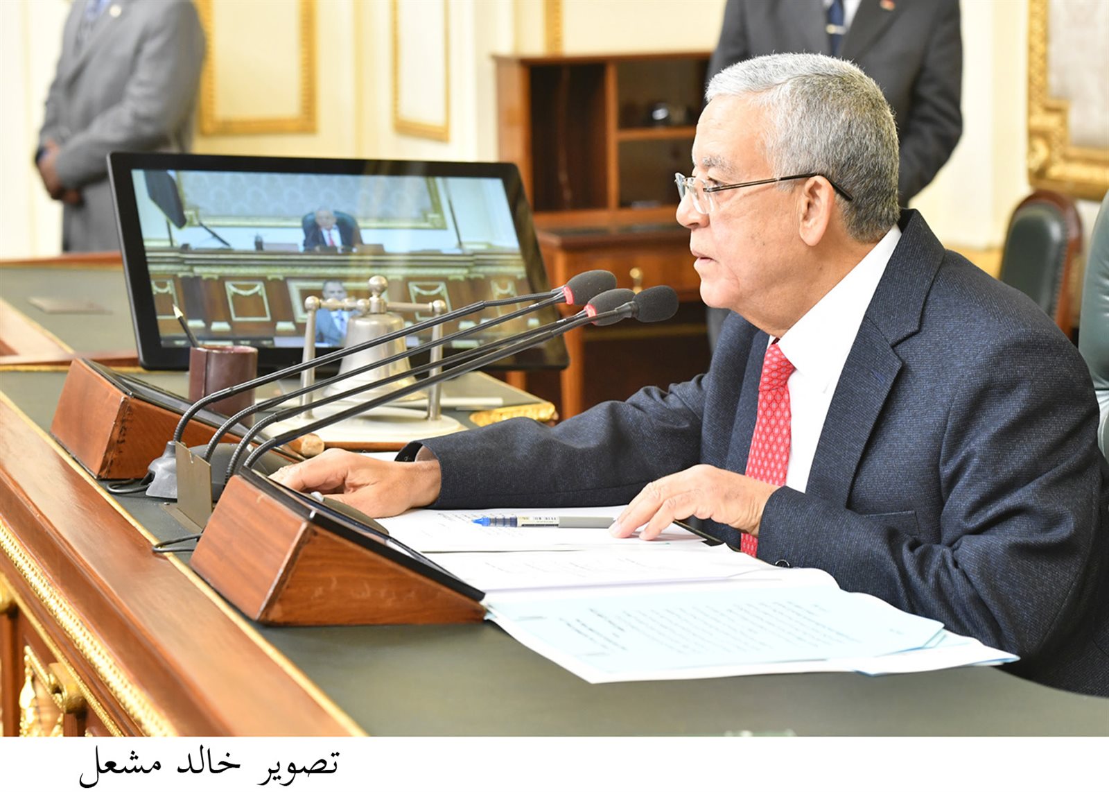 المستشار حنفي جبالي رئيس مجلس النواب