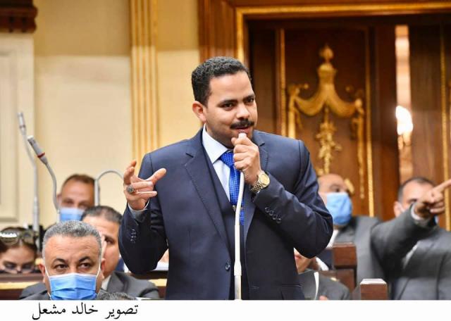النائب أشرف رشاد ، زعيم الأغلبية البرلمانية