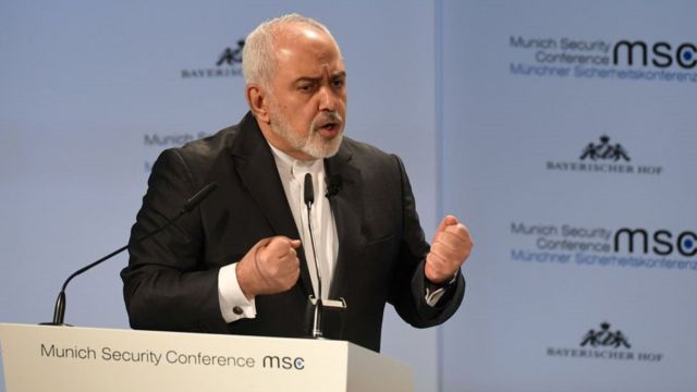 وزير الخارجية الإيراني محمد جواد ظريف