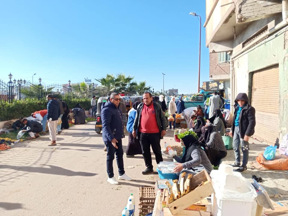  فض 3 أسواق بالإسكندرية