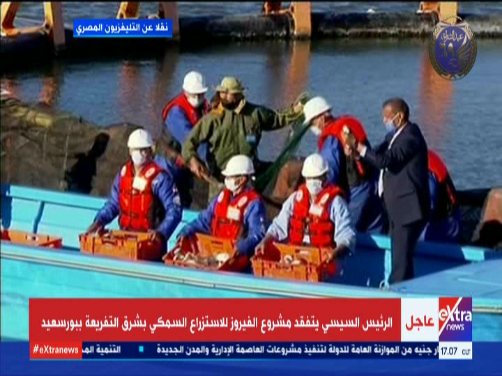 السيسي يتفقد مشروع الفيروز 