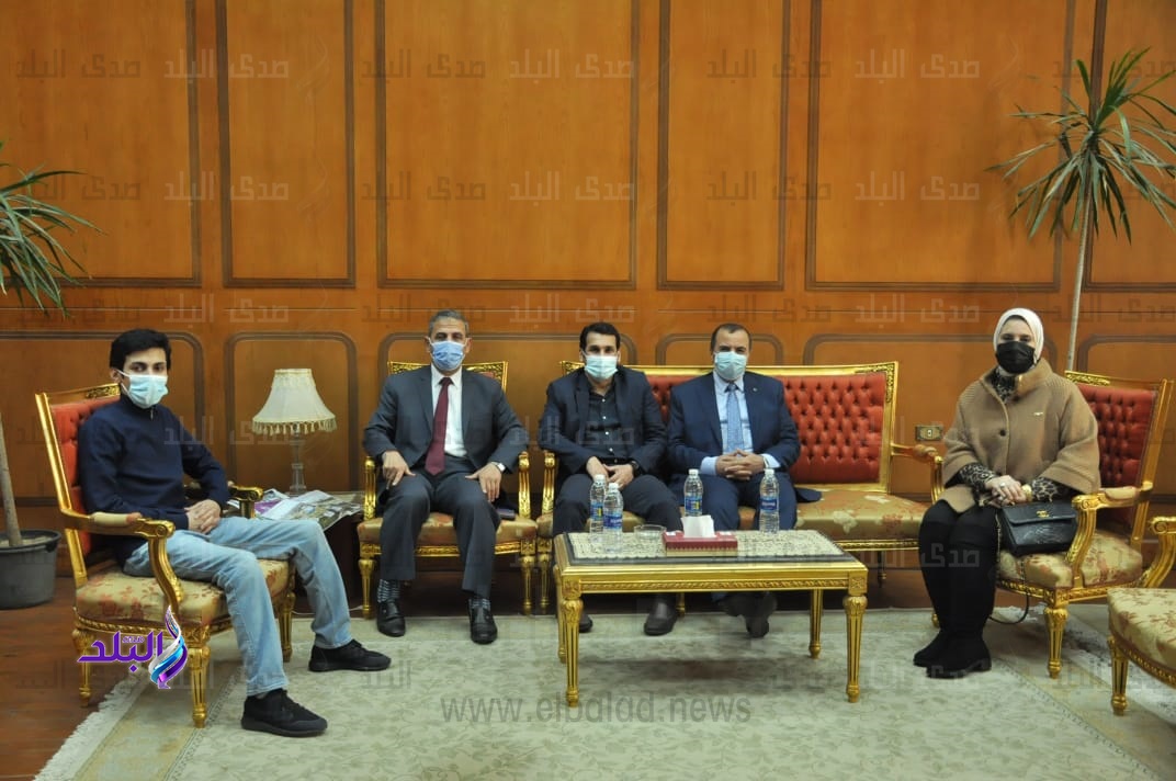 المستشار الثقافي الكويتي بجامعة كفر الشيخ 