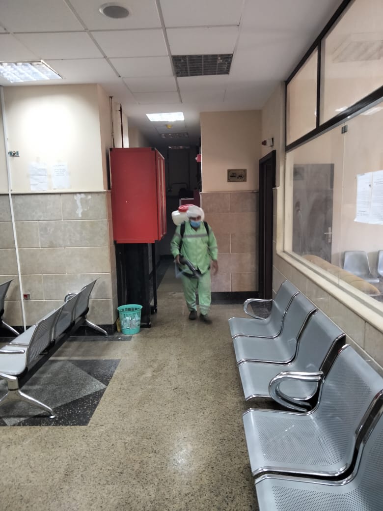 حملات الرش والتعقيم 