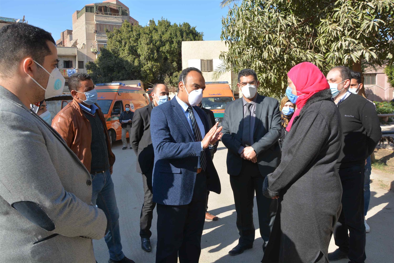 جولة نائب محافظ المنيا 