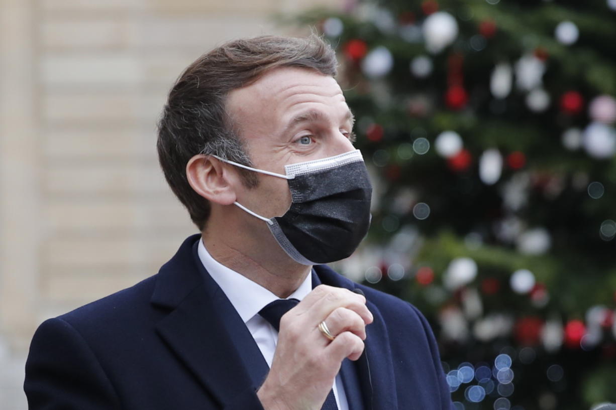 الرئيس الفرنسي إيمانويل ماكرون