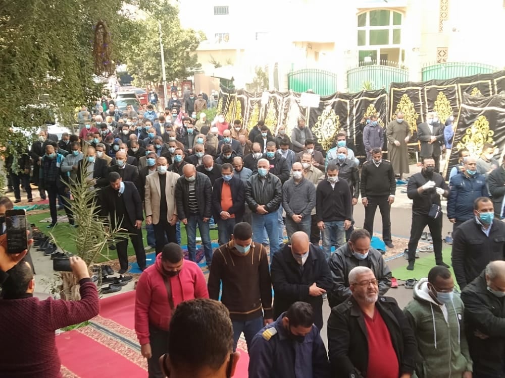 صلاة الجنازة على الراحلة عبلة الكحلاوي