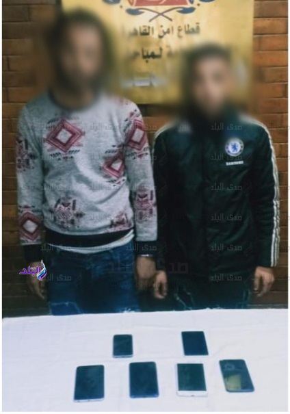 عصابة سرقة الهواتف المحمولة