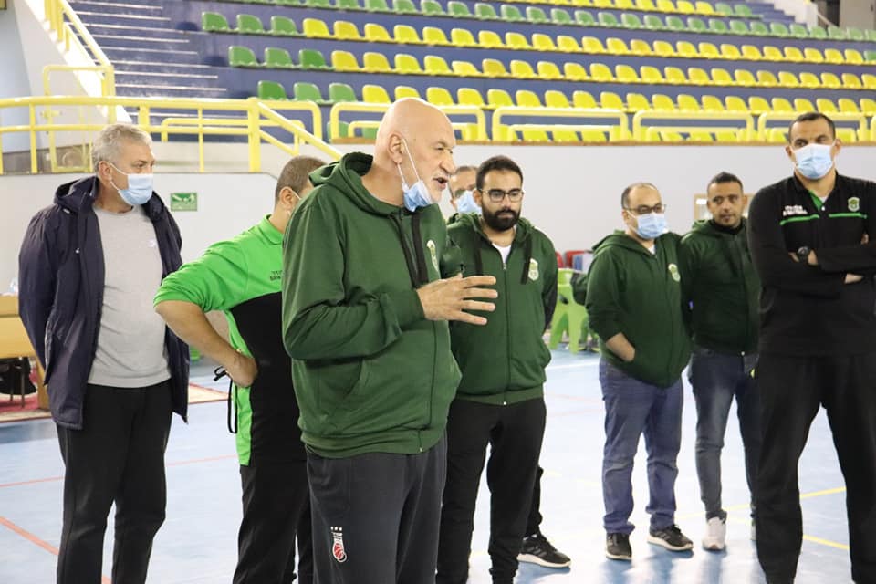 التدريب  الأخير لسلة الاتحاد السكندري