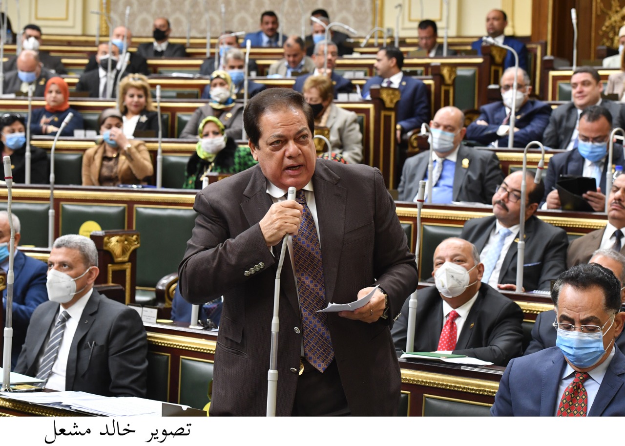 النائب محمد أبو العينين وكيل مجلس النواب 