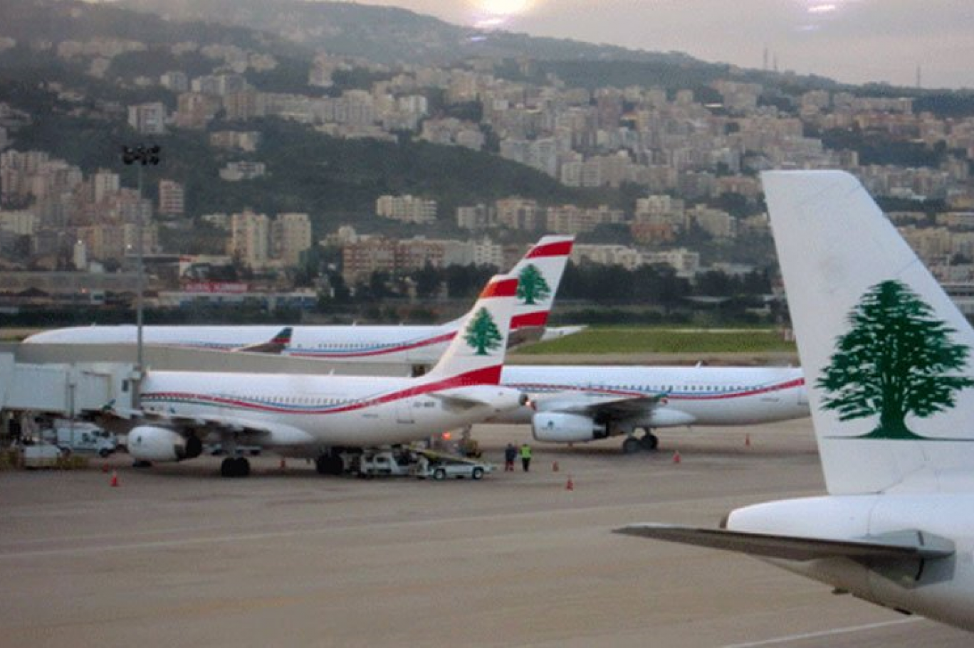 كورونا على متن رحلات إلى بيروت
