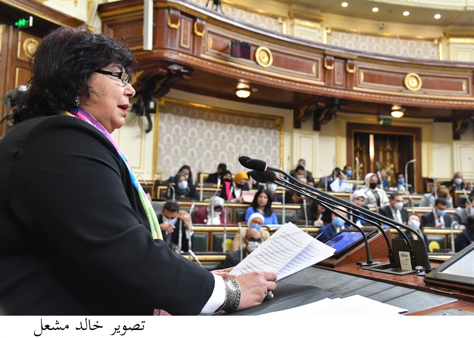 الدكتورة إيناس عبد الدايم وزيرة الثقافة