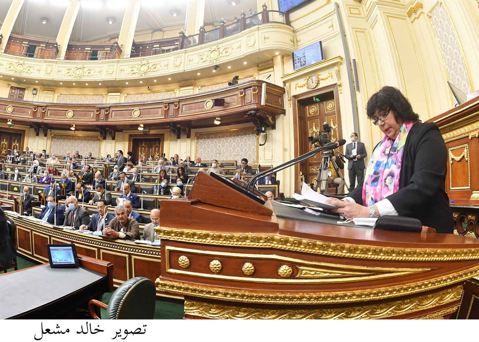 الدكتورة إيناس عبد الدايم وزيرة الثقافة