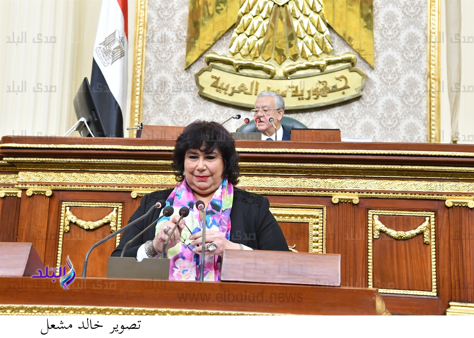 الدكتورة إيناس عبد الدايم وزيرة الثقافة
