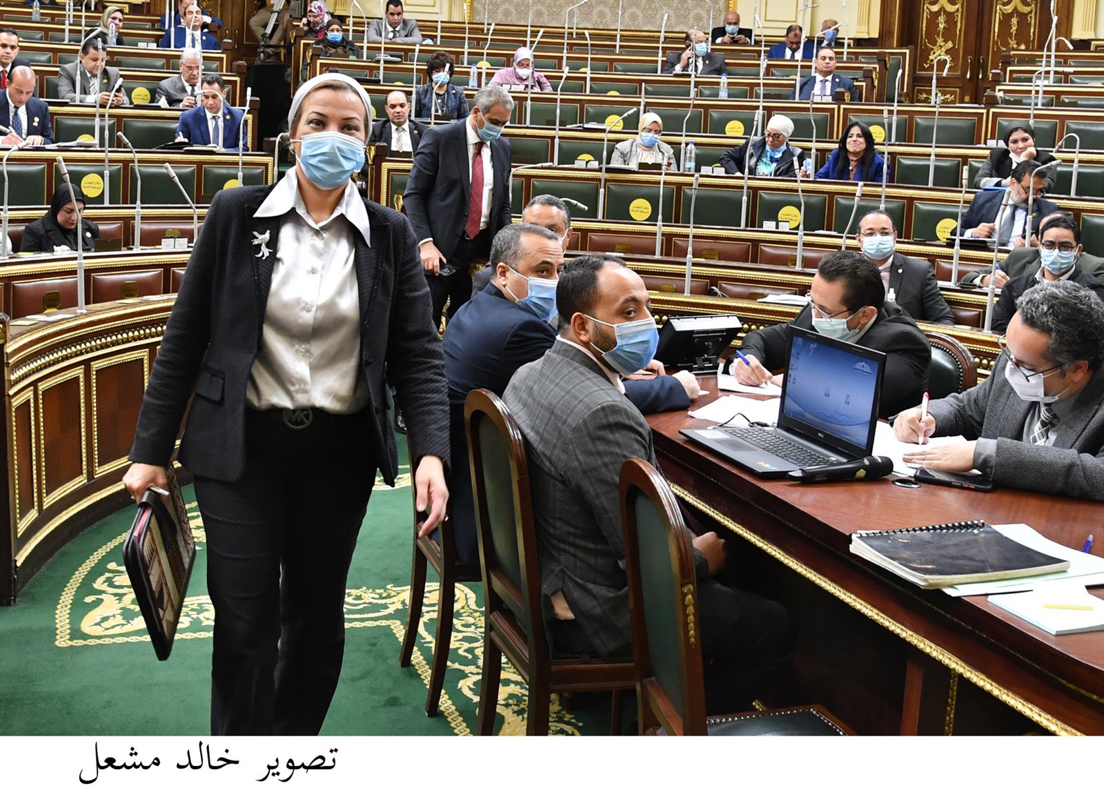 وزيرة البيئة