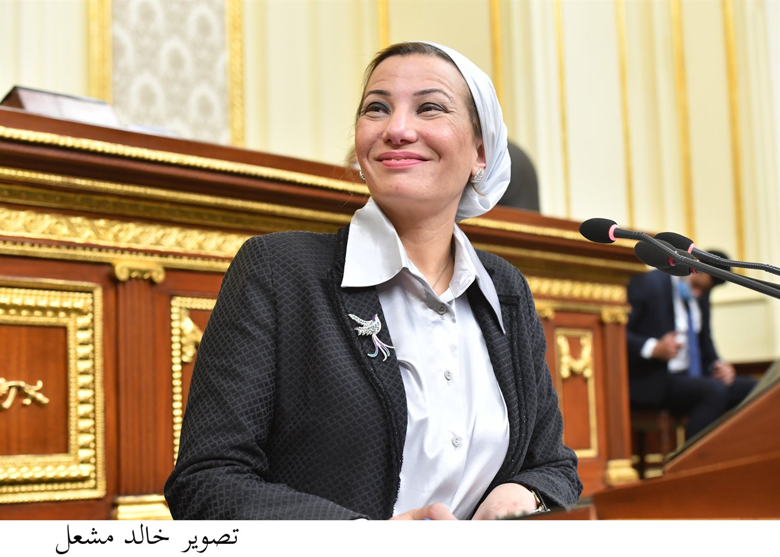 وزيرة البيئة