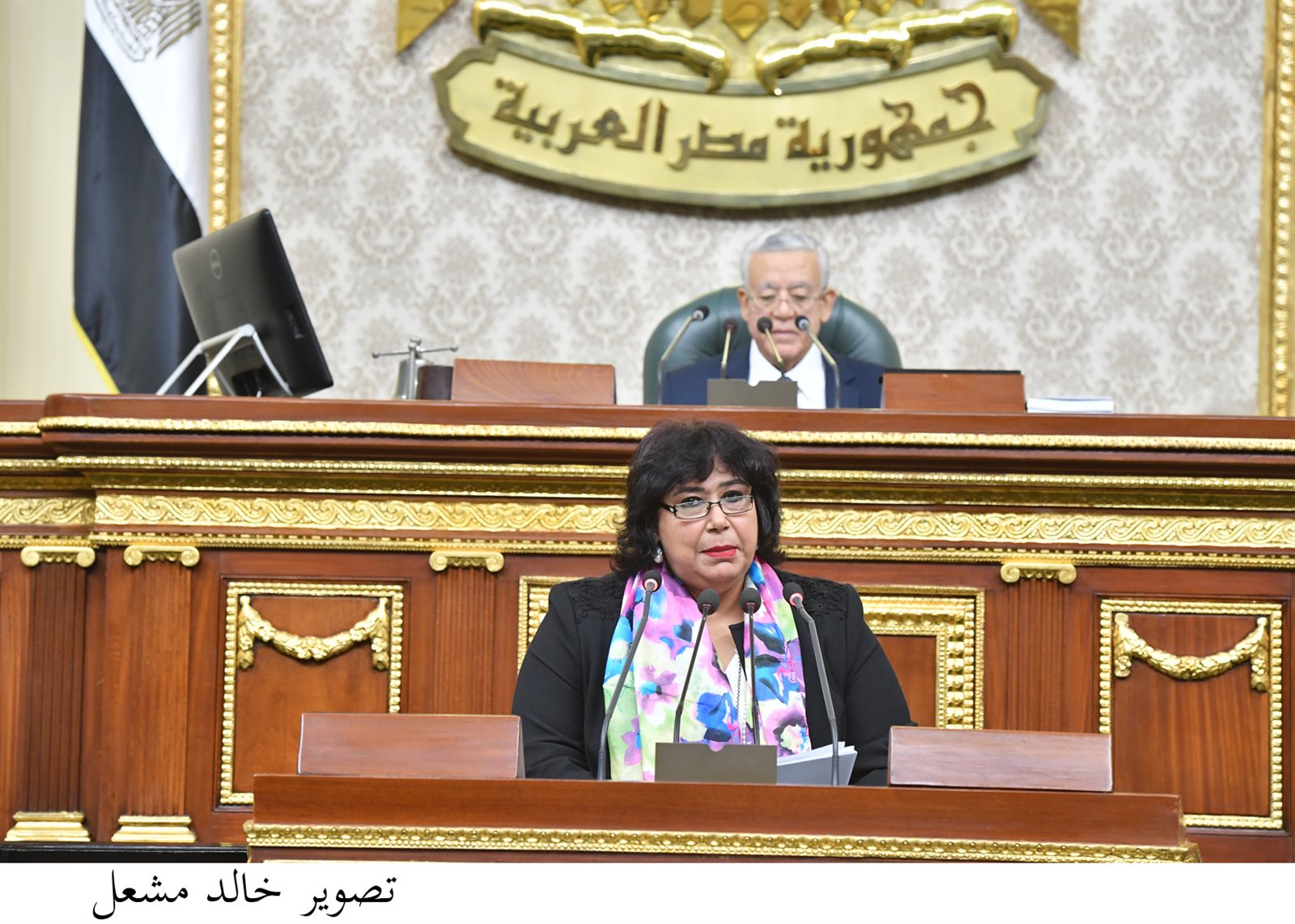 وزيرة الثقافة