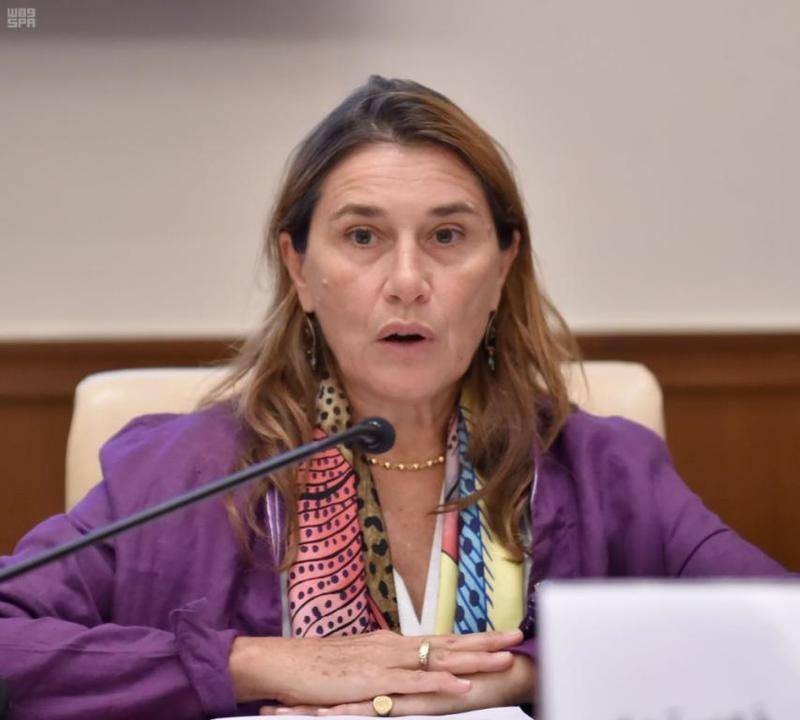 المسؤولة الأممية في السعودية 