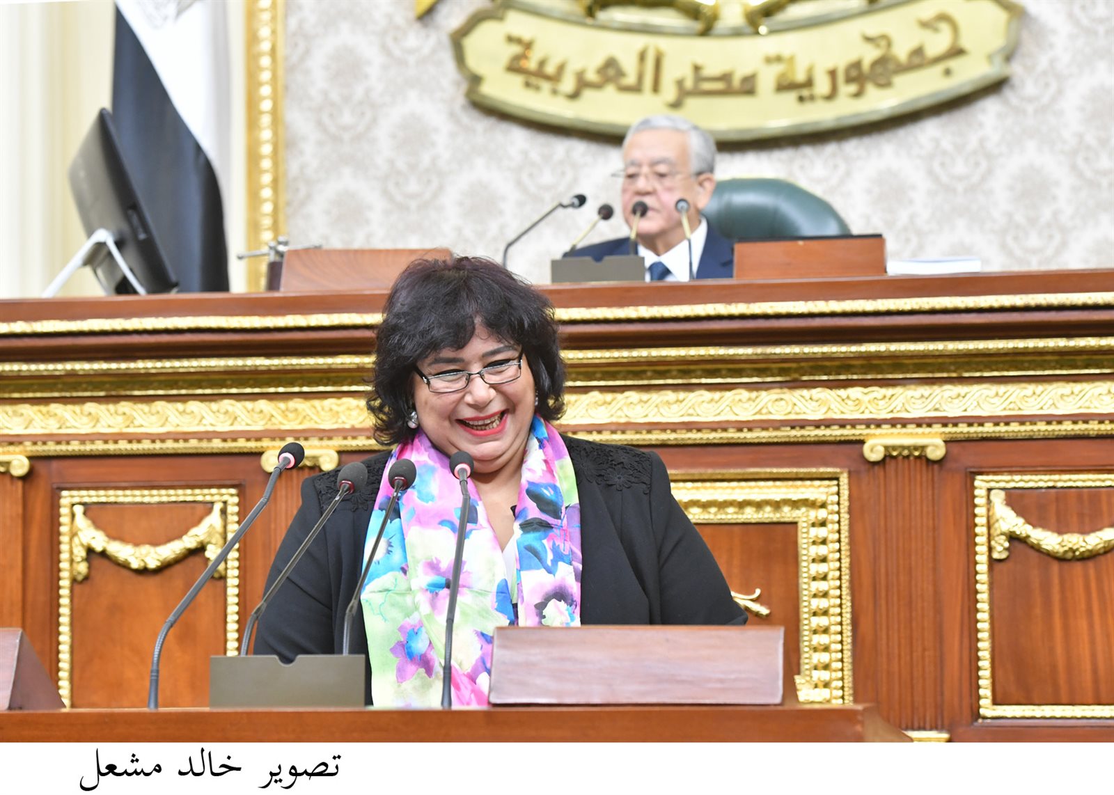 وزيرة الثقافة